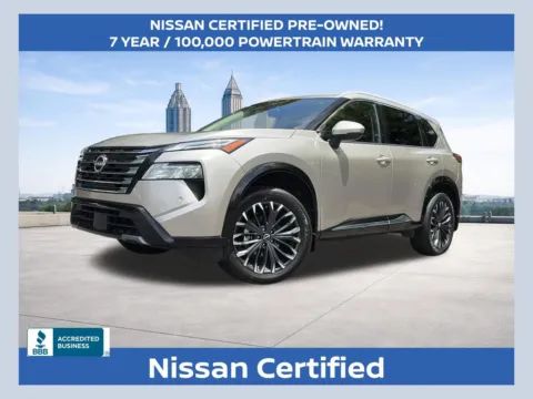 Silver 2024 Nissan Rogue Platinum for sale in Marietta, GA
