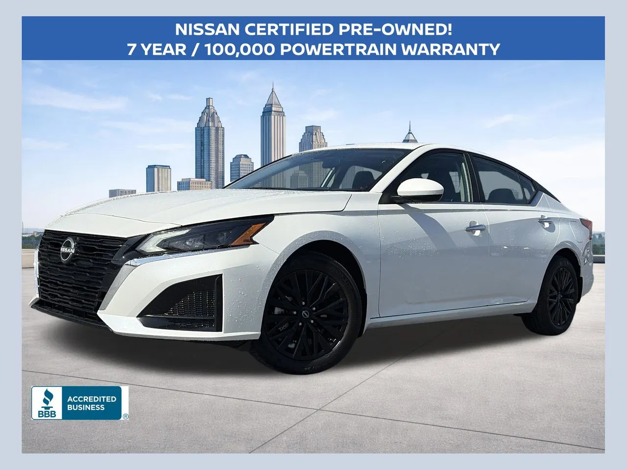 White 2025 Nissan Altima 2.5 SV for sale in Marietta, GA