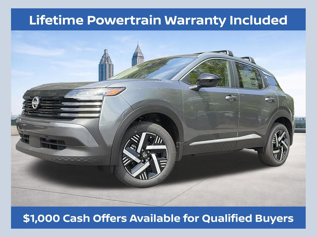 Gray 2026 Nissan Kicks SV for sale in Marietta, GA