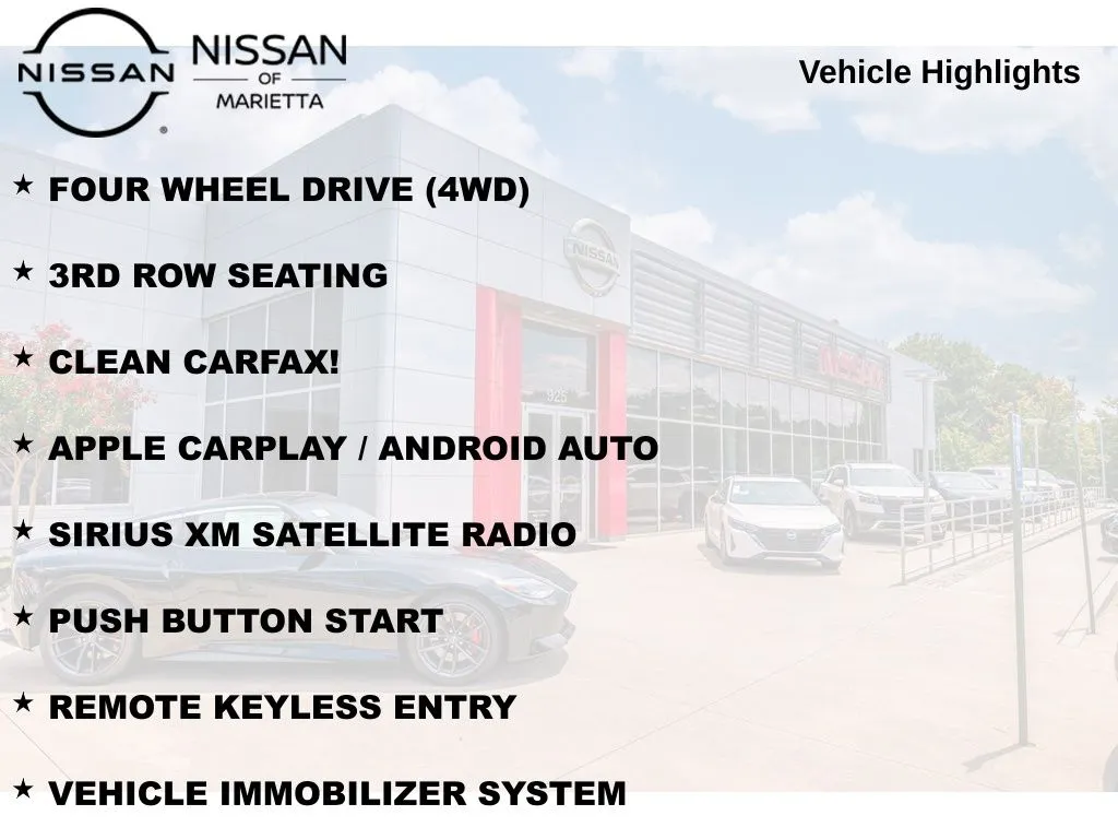 Black 2023 Nissan Pathfinder S for sale in Marietta, GA