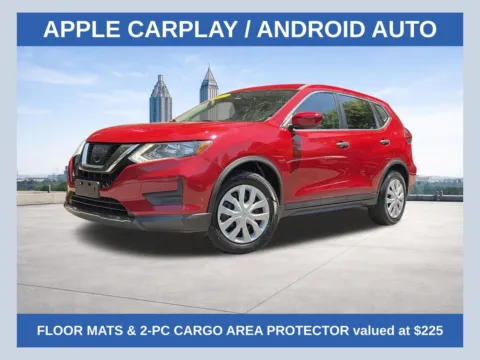 Red 2017 Nissan Rogue S for sale in Marietta, GA
