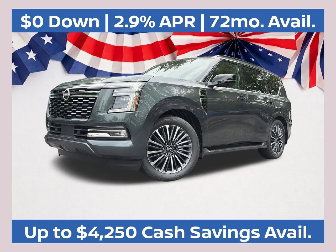Black 2026 Nissan Armada Platinum Reserve for sale in Marietta, GA