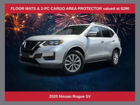Silver 2020 Nissan Rogue SV for sale in Marietta, GA