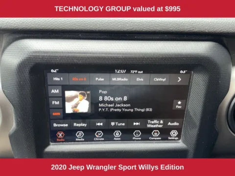 Another view of 2020 Jeep Wrangler Sport for sale in Marietta, GA at Nissan of Marietta