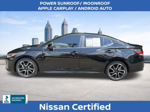 Photos of 2025 Nissan Sentra SR for sale in Marietta, GA at Nissan of Marietta