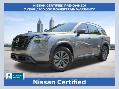 Gray 2024 Nissan Pathfinder SV for sale in Marietta, GA