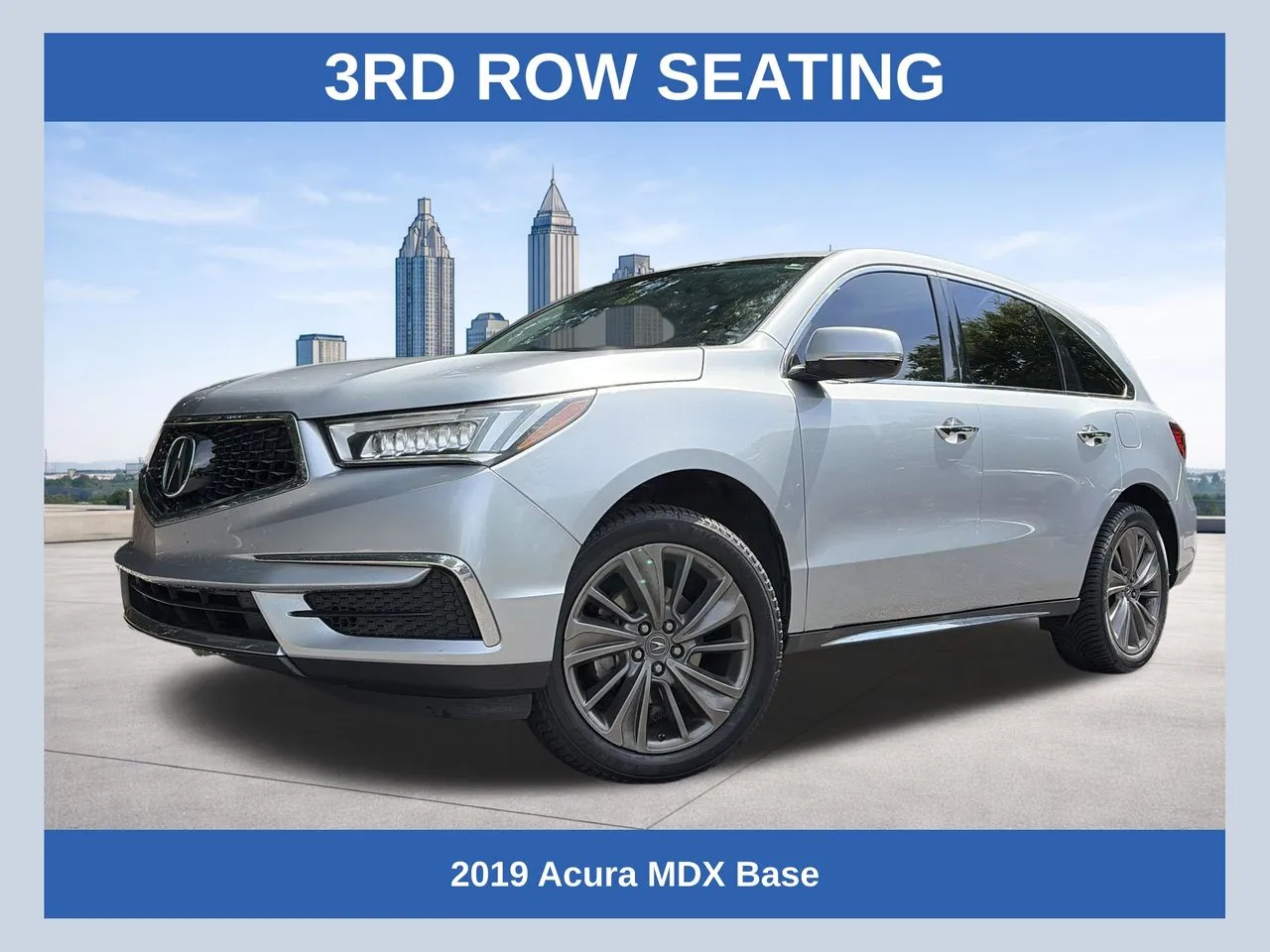 Silver 2019 Acura MDX 3.5L Technology Package for sale in Marietta, GA