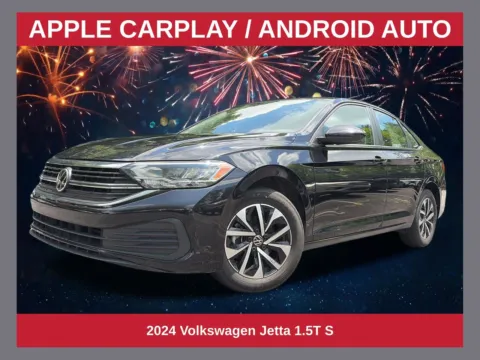 Black 2024 Volkswagen Jetta 1.5T S for sale in Marietta, GA