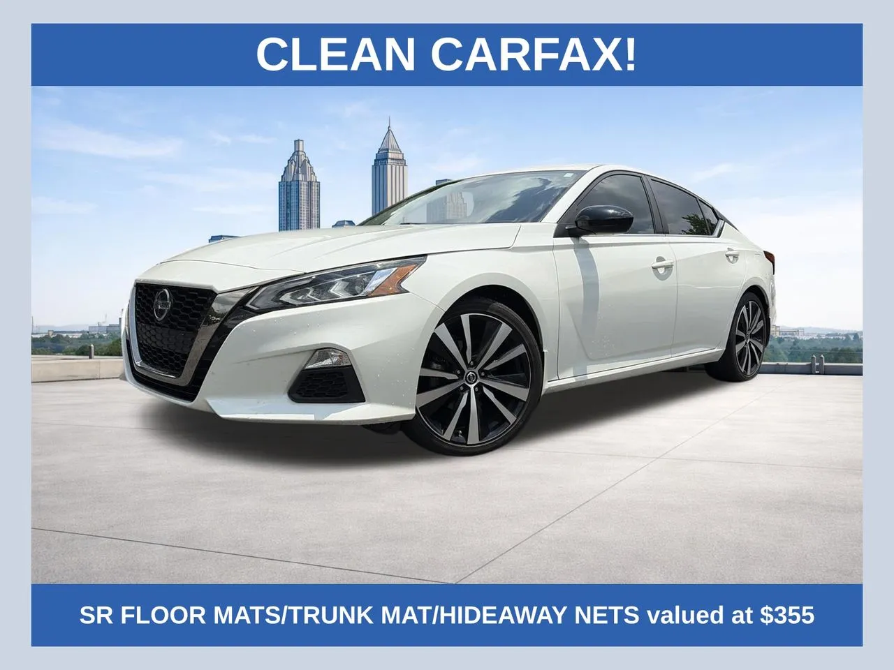 White 2022 Nissan Altima 2.5 SR for sale in Marietta, GA