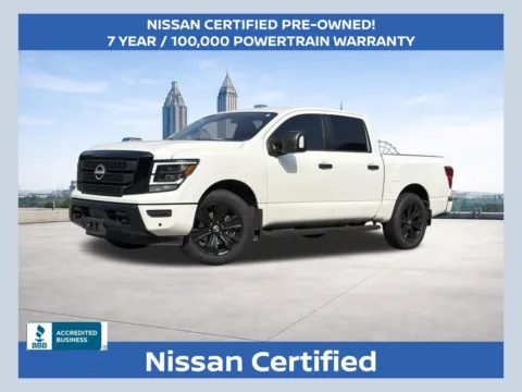 White 2023 Nissan Titan SV for sale in Marietta, GA
