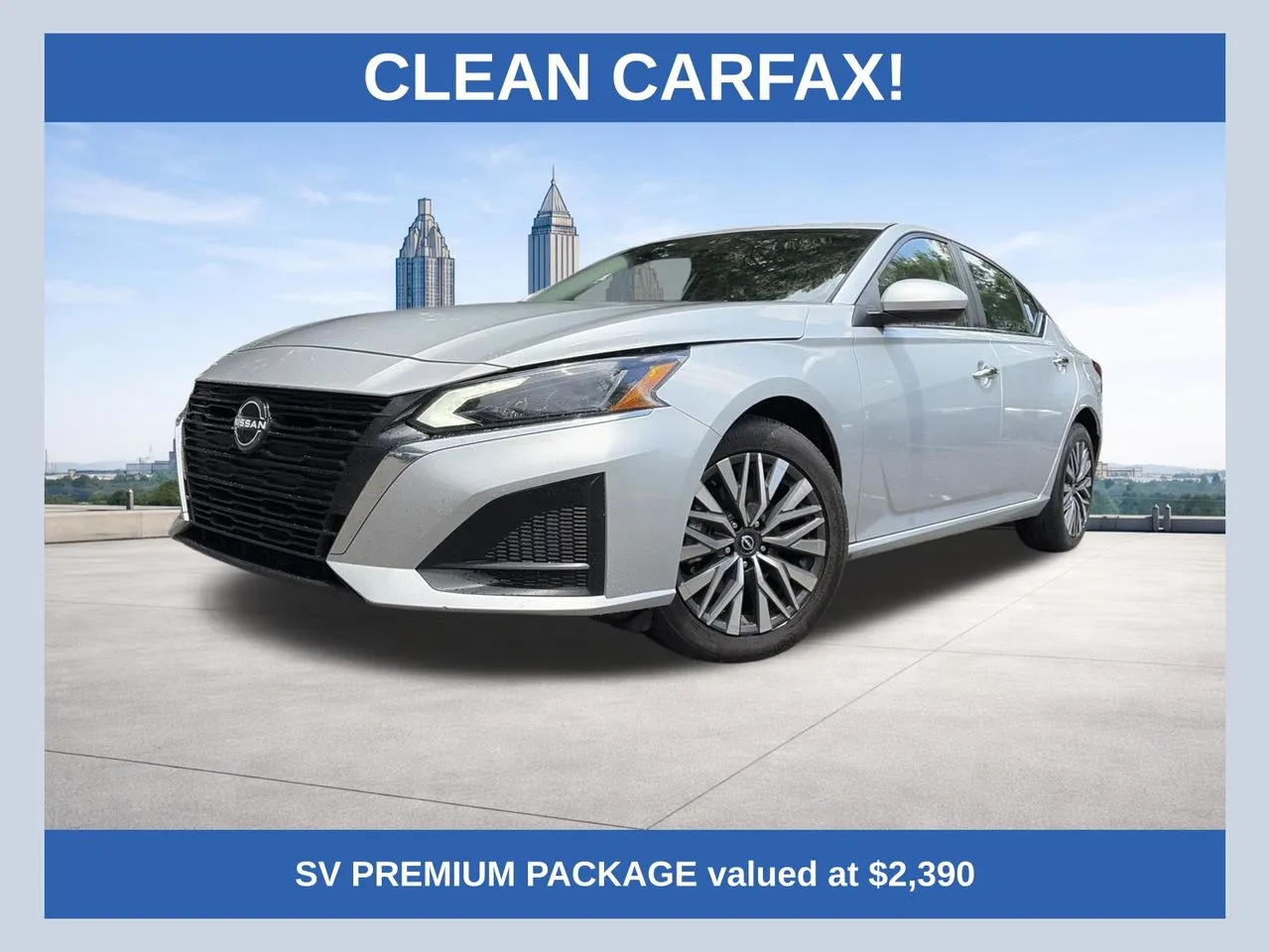 Silver 2024 Nissan Altima 2.5 SV for sale in Marietta, GA