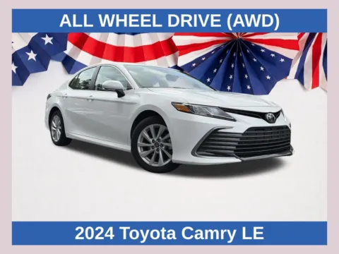 White 2024 Toyota Camry LE for sale in Marietta, GA