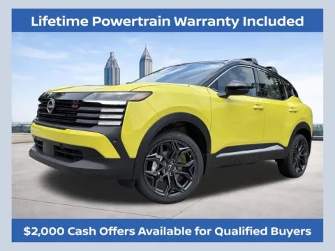Yellow 2026 Nissan Kicks SR for sale in Marietta, GA