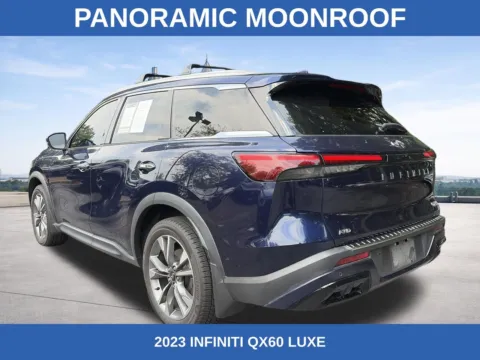 Another view of 2023 INFINITI QX60 LUXE for sale in Marietta, GA at Nissan of Marietta