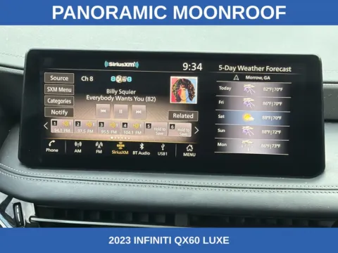 Another view of 2023 INFINITI QX60 LUXE for sale in Marietta, GA at Nissan of Marietta