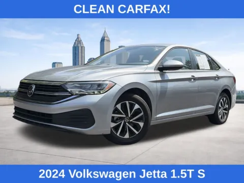Silver 2024 Volkswagen Jetta 1.5T S for sale in Marietta, GA