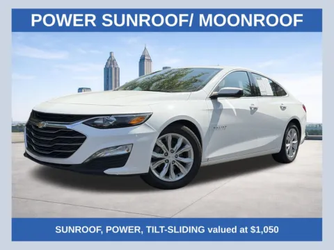 White 2024 Chevrolet Malibu LT for sale in Marietta, GA