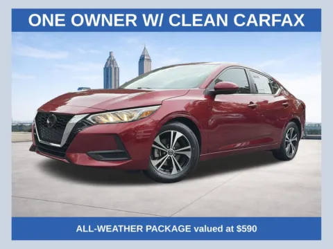 Red 2023 Nissan Sentra SV for sale in Marietta, GA