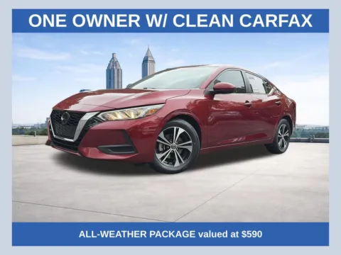 Red 2023 Nissan Sentra SV for sale in Marietta, GA