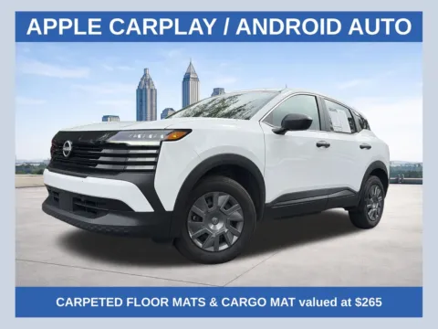 White 2025 Nissan Kicks S for sale in Marietta, GA