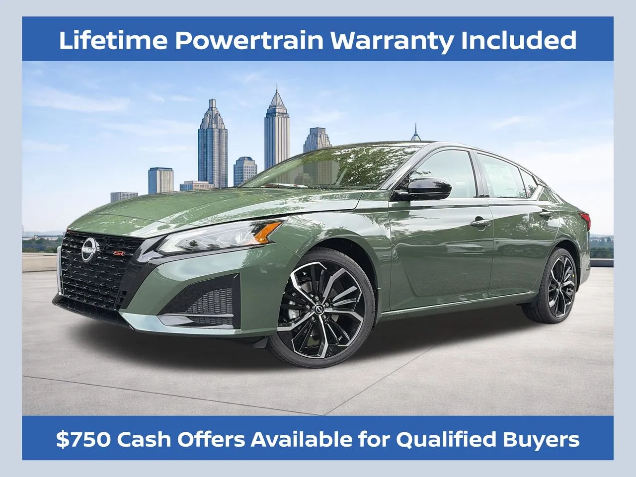 Green 2026 Nissan Altima 2.5 SR for sale in Marietta, GA