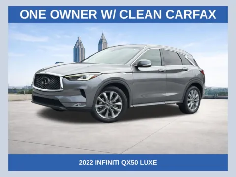 Gray 2022 INFINITI QX50 LUXE for sale in Marietta, GA