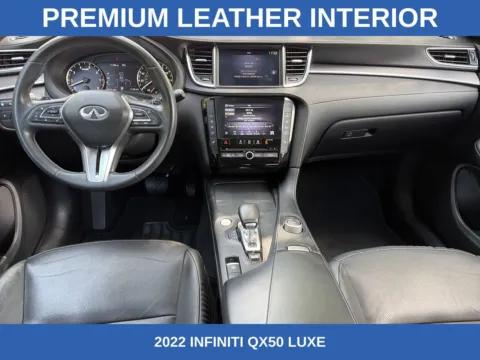 Photos of 2022 INFINITI QX50 LUXE for sale in Marietta, GA at Nissan of Marietta