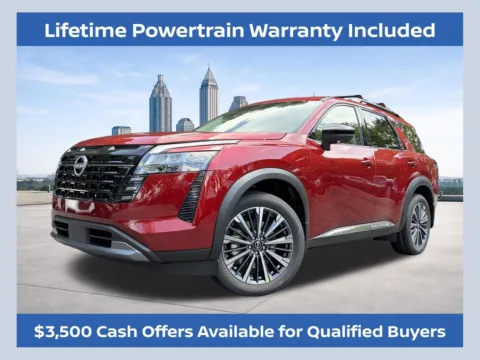 Red 2026 Nissan Pathfinder Platinum for sale in Marietta, GA