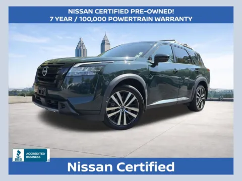 Green 2023 Nissan Pathfinder Platinum for sale in Marietta, GA