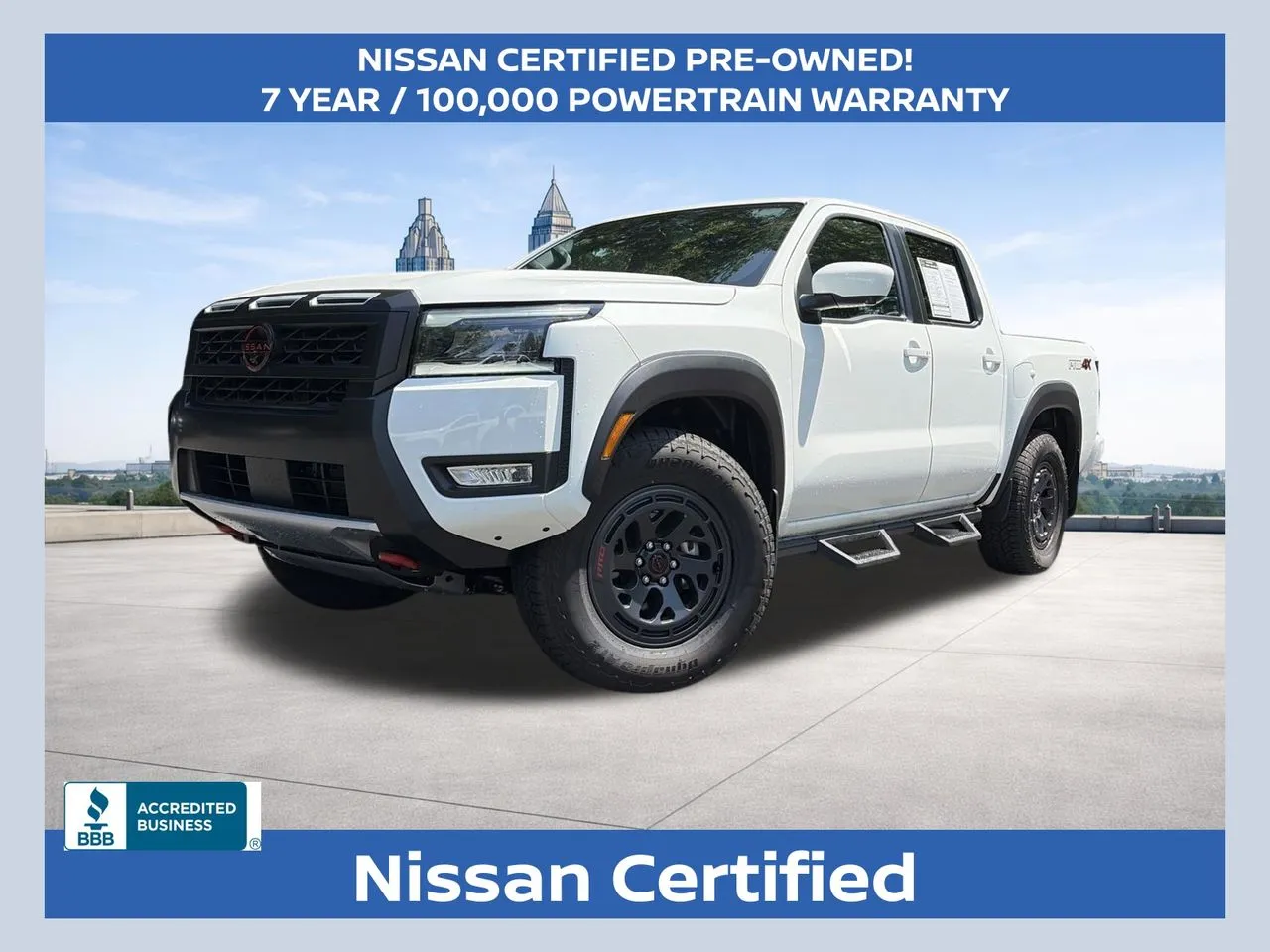 White 2026 Nissan Frontier PRO-4X for sale in Marietta, GA