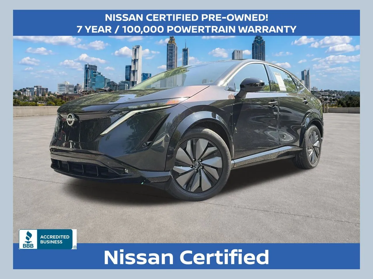 Green 2024 Nissan Ariya EVOLVE+ for sale in Marietta, GA