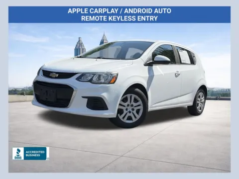 White 2019 Chevrolet Sonic LT for sale in Marietta, GA