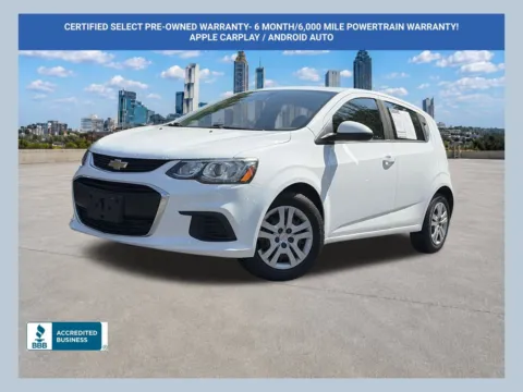White 2019 Chevrolet Sonic LT for sale in Marietta, GA