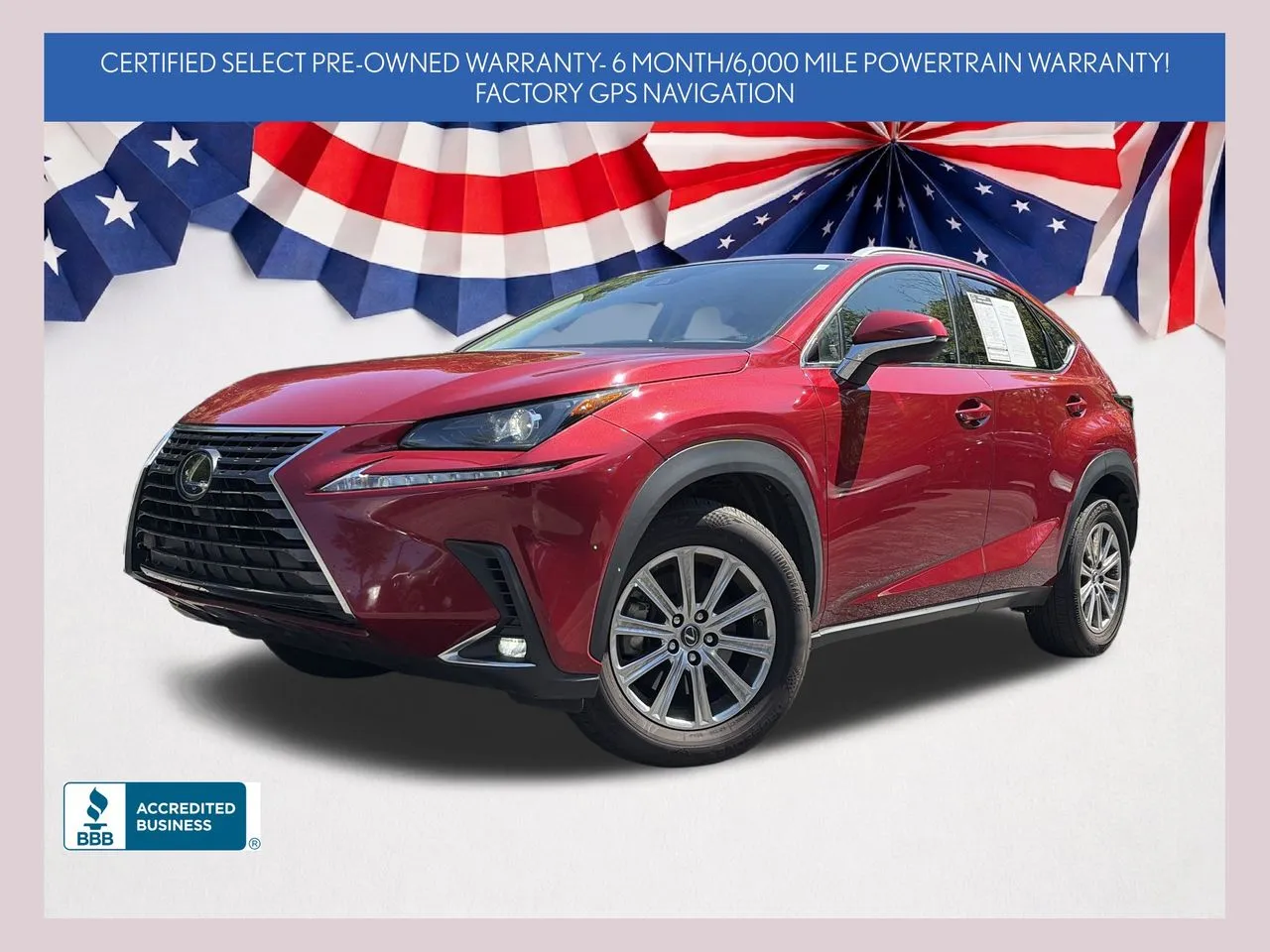 Red 2020 Lexus NX 300 Base for sale in Marietta, GA