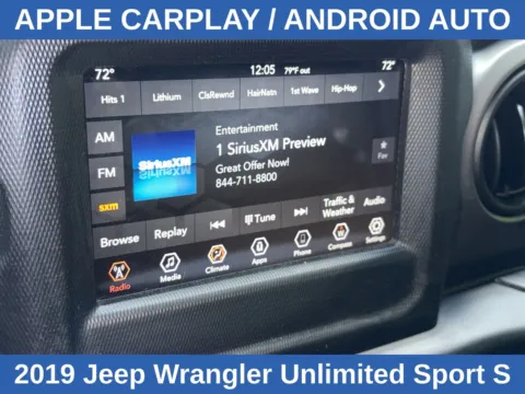 Another view of 2019 Jeep Wrangler Unlimited Sport S for sale in Marietta, GA at Nissan of Marietta