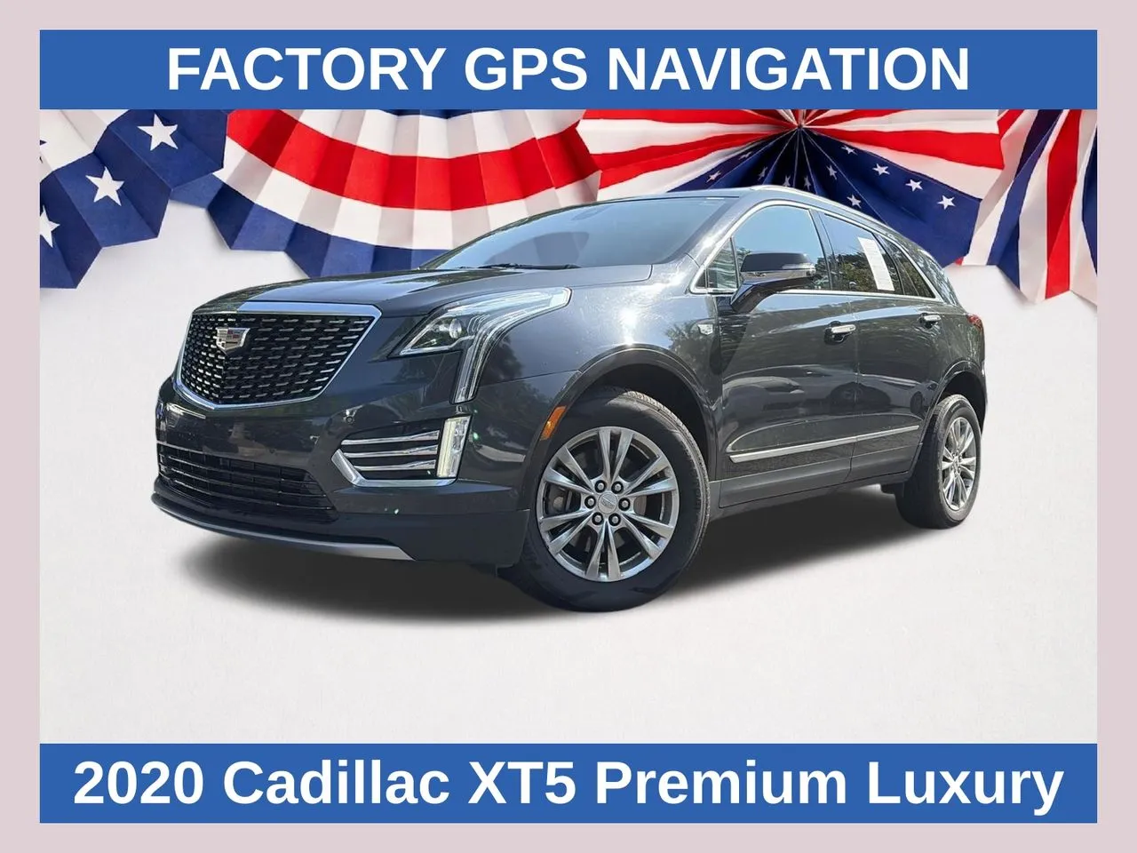 Gray 2020 Cadillac XT5 Premium Luxury for sale in Marietta, GA