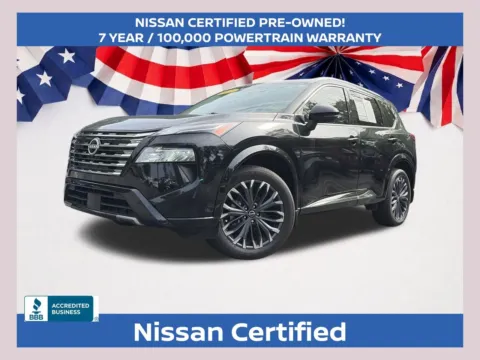 Black 2025 Nissan Rogue Platinum for sale in Marietta, GA
