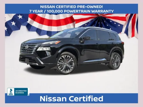 Black 2025 Nissan Rogue Platinum for sale in Marietta, GA