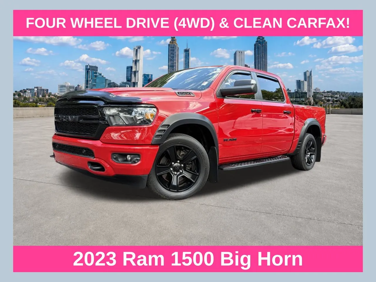 Red 2023 Ram 1500 Big Horn/Lone Star for sale in Marietta, GA