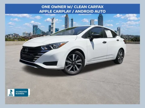 White 2024 Nissan Versa 1.6 S for sale in Marietta, GA