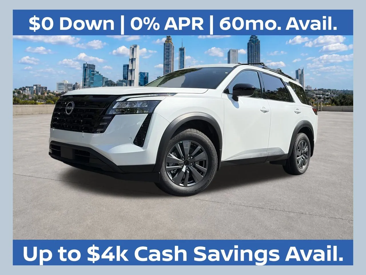 White 2026 Nissan Pathfinder SV for sale in Marietta, GA