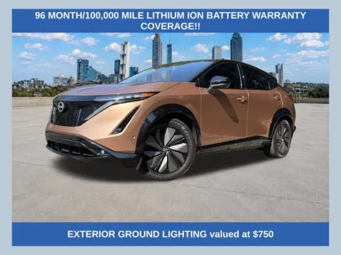 Black 2024 Nissan Ariya PLATINUM+ e-4ORCE for sale in Marietta, GA