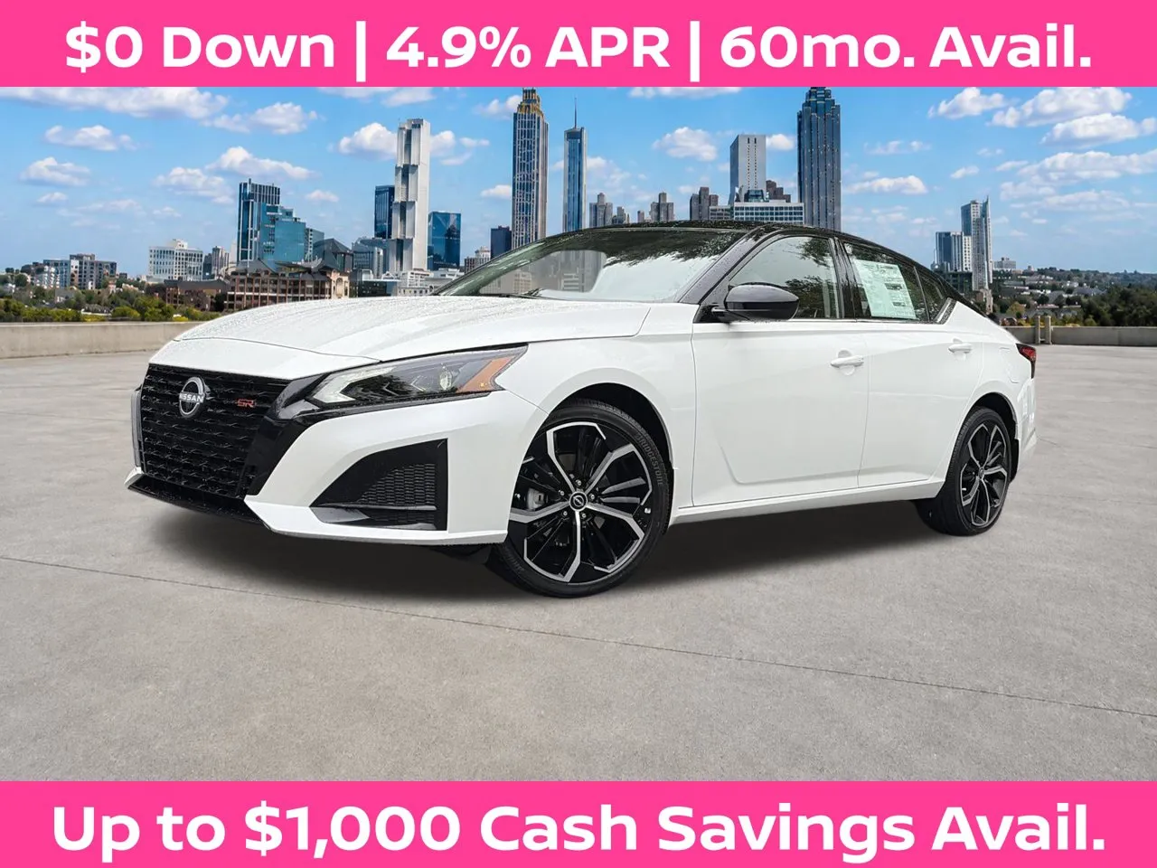 White 2026 Nissan Altima 2.5 SR for sale in Marietta, GA