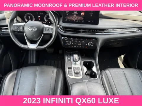 Photos of 2023 INFINITI QX60 LUXE for sale in Marietta, GA at Nissan of Marietta