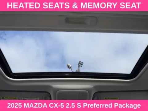 Another view of 2025 Mazda CX-5 2.5 S Preferred Package for sale in Marietta, GA at Nissan of Marietta