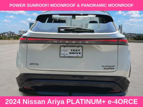 More photos of 2024 Nissan Ariya PLATINUM+ e-4ORCE at Nissan of Marietta, GA