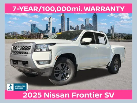 White 2025 Nissan Frontier SV for sale in Marietta, GA