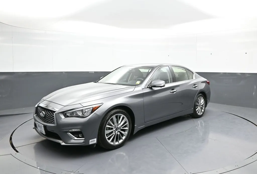 Gray 2023 INFINITI Q50 LUXE for sale in Brooklyn, NY