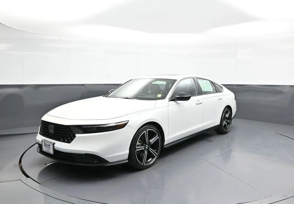 White 2024 Honda Accord Hybrid Sport for sale in Brooklyn, NY