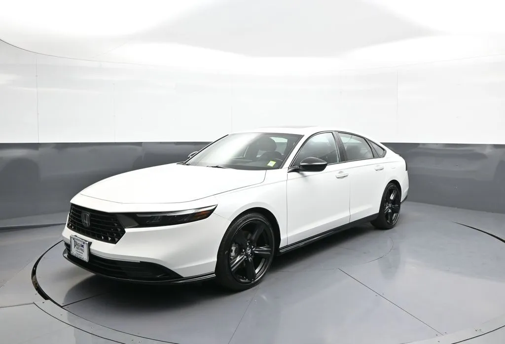 White 2023 Honda Accord Hybrid Sport-L for sale in Brooklyn, NY